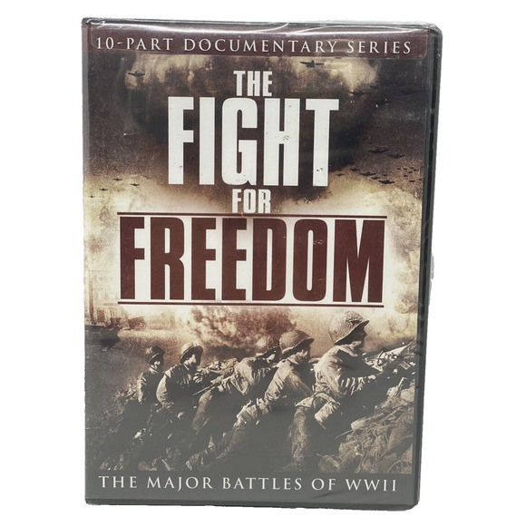 The Fight for Freedom: The Major Battles of WWII DVD 2010 New Docuseries - Picture 1 of 5